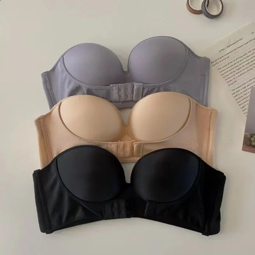 Sujetador Push Up Sexy Sin Tirantes For Mujer, Cierre