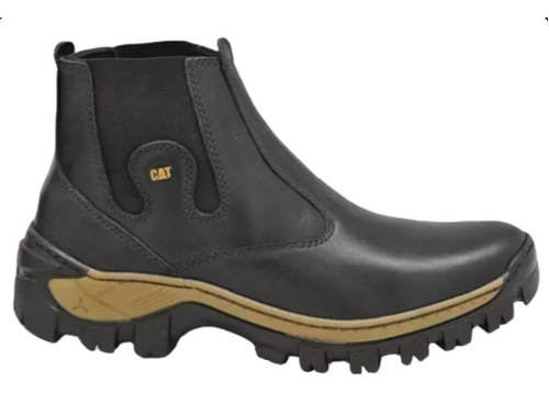 Botas Caterpillar Country Cuero Impermeable Puntera Pvc 