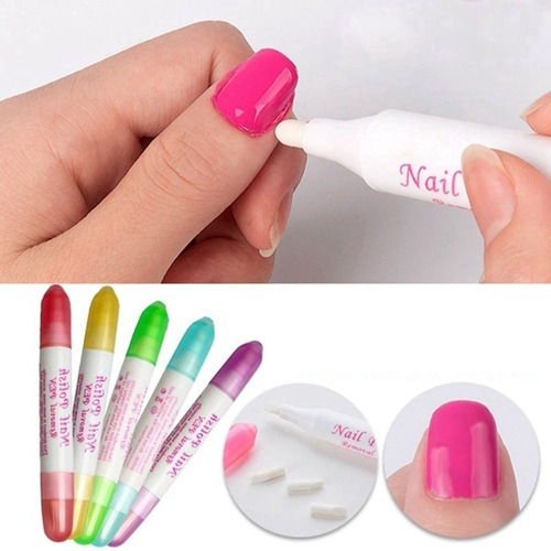 Lapiz Corrector De Uñas/removedor Esmaltesmanicuriaesculpida