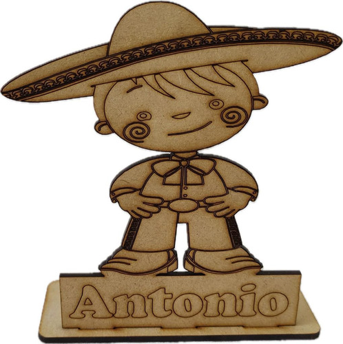 20 Servilleteros Personalizados Charrito Infantil