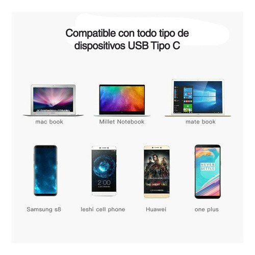 Adaptador Micro Usb A Usb-c 2.0 - 2 Unidades (color 5)