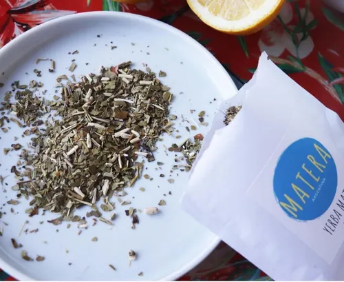 Yerba Mate Organica Premium 1kg Secado Natural + Mate Madera
