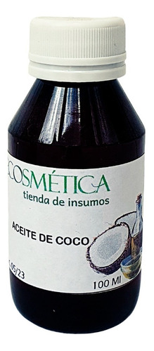 Aceite De Coco Neutro X 100 Ml Ecosmetica