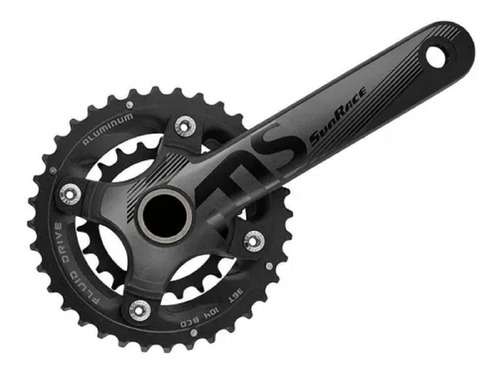 Pedivela Sunrace Ms66 Driven Preto 175 36/22d Mtb