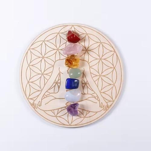 Set De 7 Chakras Cuerpo Humano