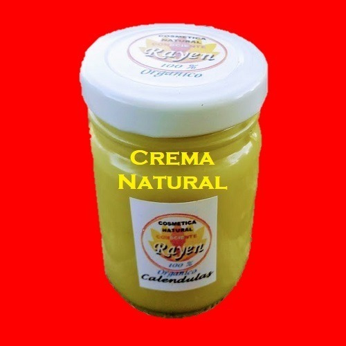 Crema De Caléndulas Rayen 500g Pote Pvc Hipoalergénica Calendulas