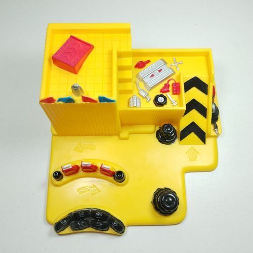 Playset Speed Shop - Escenario Carros Miniatura Hasbro 1996 (Usado)