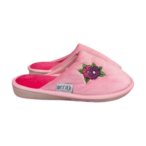 Pantufla Para Dama Rosa