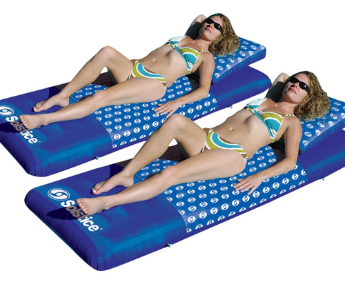 Solstice Funda Colchon Piscina Flotador, Paquete De 2