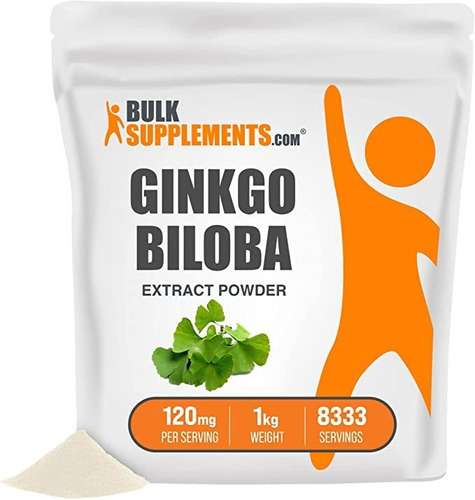 Bulksupplements Polvo De Extracto De Ginkgo Biloba