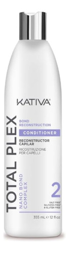 Acondicionador Kativa Total Plex 355ml - mL a $129