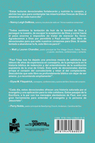 Imagen 2 de 3 de Nuevas Misericordias Cada Mañana, Paul David Tripp