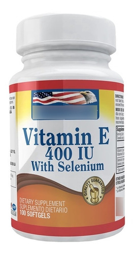 Vitamina E 400 Iu Con Selenium - Unidad a $510