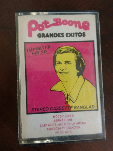 Cassette De Pat Boone Grandes Exitos (87