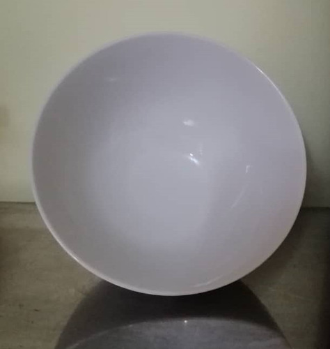 Plato Blanco De Ceramica Para Sopa, Cereales O Caldo