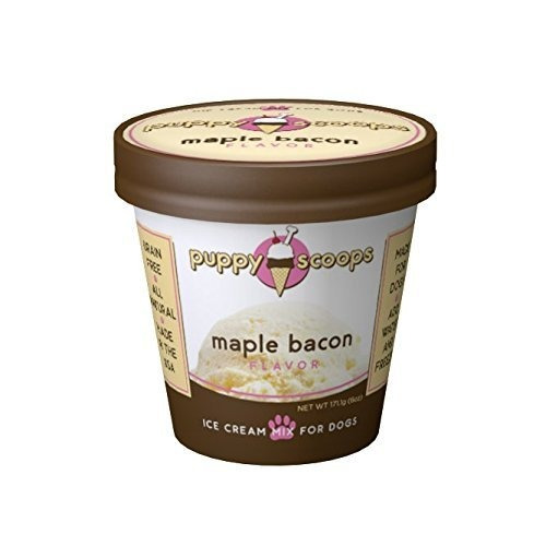 Mezcla De Helado Puppy Scoops Para Perros Tocino De Arce Agr