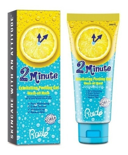 Rude Mascarilla Exfoliante 2 Minutos Peeling Gel