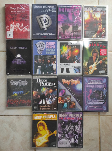 Dvds Originales Rock - Metallica, Acdc, Deep Purple, Nirvana