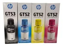 Comprar 4 Tintas Originales Para Hp Tank 419 Tank 455 Tank 450 Gt53