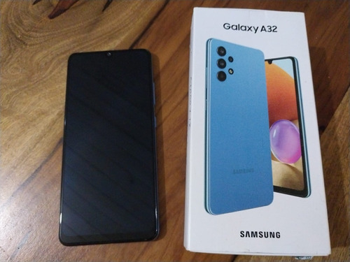 Samsung A32, Color Celeste.