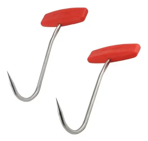 Juego De 2 Ganchos Para Cucharones De Tractor, Color Naranja | Envío Gratis