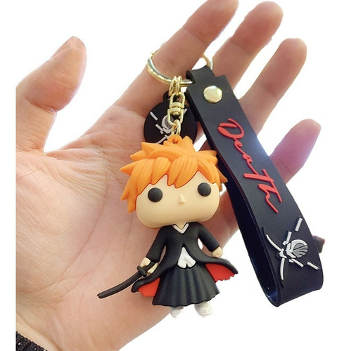 Llavero Goma Anime Bleach Ichigo Kurosaki Bankai