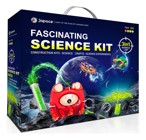 Japace Kits De Ciencia Para Ninos De 4 A 6 A 8 Anos, 65 Expe