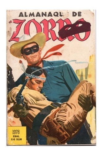 Almanaque Zorro E Tonto -1978