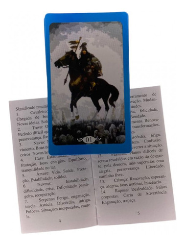 Kit Com 3 O Tradicional Baralho Santa Sara Kali 36 Cartas