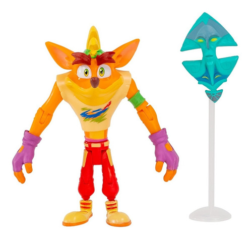 Imagen 1 de 3 de Crash Bandicoot 4.5 Action Personaje Retro Crash