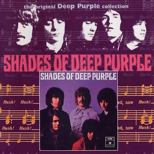 Cd Deep Purple Shades Of Deep Purple Nuevo Y Sellado