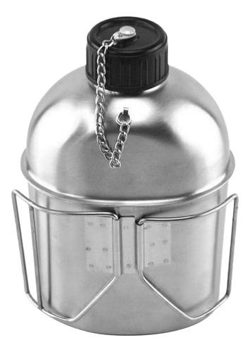 Cantimplora 1l Y Copa De.6l De Material Acero Inxodiable