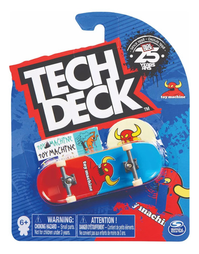 Tech Deck Patineta Para Dedos Toy Machine Spin Master