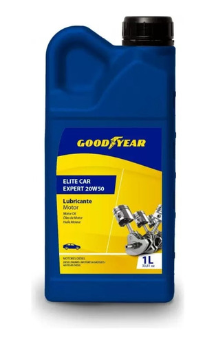 Aceite Lubricante Motor Para Carro Goodyear Mineral 20w50 1l