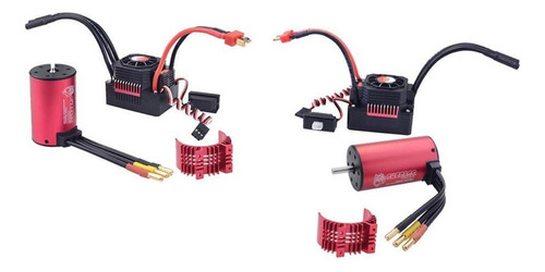 Motor Impermeable 1:10 Rc Buggy Sin Escobillas Y 80a Esc 366