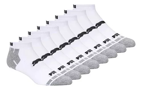  PUMA Paquete de 8 calcetines de corte bajo para hombre