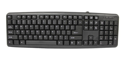 Teclado Myo Usb Estandar Español Negro Myo-kb25 X10