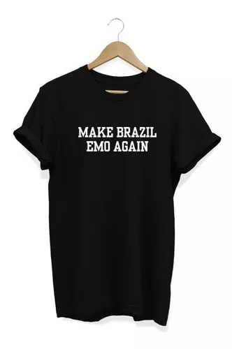 Camiseta Make Brazil Emo Again - Use Bem-te-vi