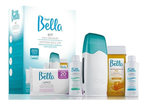 Kit Depilação Sistema Roll-on Bivolt Depil Bella