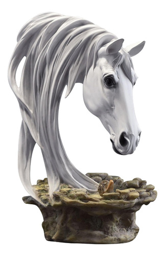 Estatua De Cabeza De Caballo, Escultura Animal Moderna Para