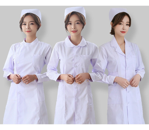 Traje Con Cuello De Muñeca Para Bebé, Uniforme De Enfermera