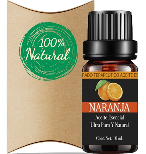 Aceite Esencial De Naranja 100% Natural Y Puro Aromaterapia