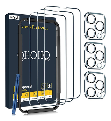 Paquete De 3 Protectores De Pantalla Para iPhone 14 Pro