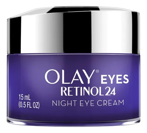 Crema Retinol 24 Eye Night Cream Olay Eyes noche para todo tipo de piel de 15mL/15g 30+ años