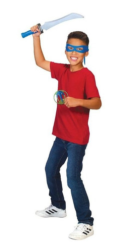 Imagen 3 de 3 de Tortugas Ninjas Set De Accesorios Juego De Rol Leonardo
