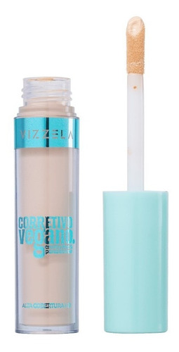Corretivo Líquido Facial Vizzela Matte Alta Cobertura Vegano