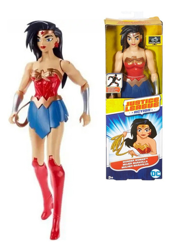 Boneca Liga Da Justiça Dc Mulher Maravilha Mattel 30cm
