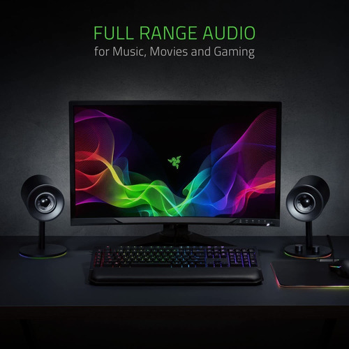Parlante Gamer Razer Nommo Chroma 2.0 Rgb