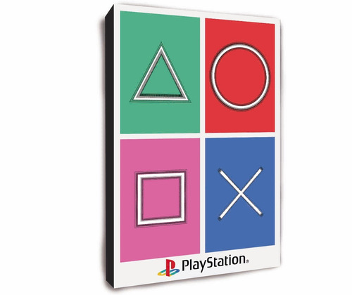 Cuadro Moderno De Sony Playstation Para Decorar Y Colgar