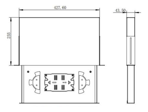 Distribuidor De Fibra Óptica Tipo Sc Apc Ens-odf8002 Enson